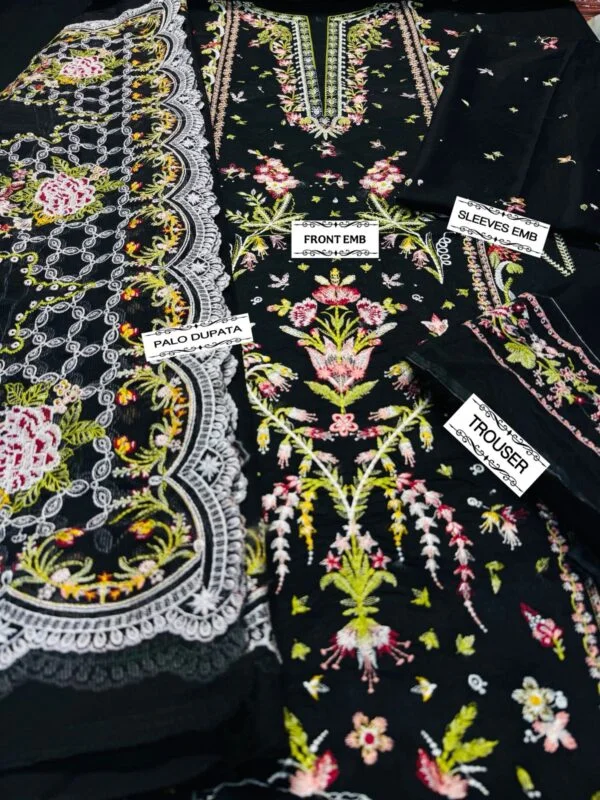 QALAMKAR 3pc Summer Casual Collection - Image 3