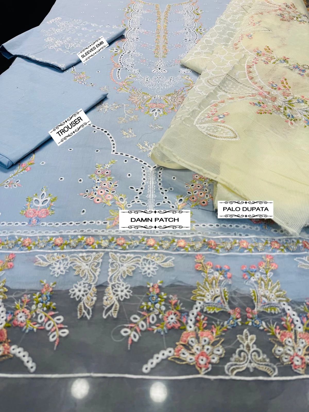 QALAMKAR 3pc Summer Casual Collection - Image 2