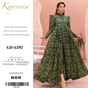 *PRESNETING KAYSERIA BRAND PRINTED NEW ARRIVAL*  *Winter Collection 2025* Fabric Detail 3pc Suit