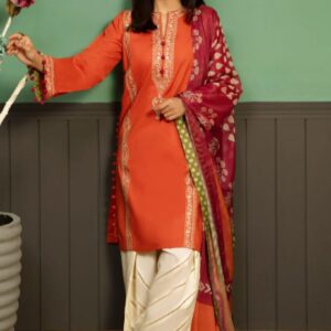 *Presenting Kokum Brand Luxury Embroidered Hit Code Article*  *Winter Collection 2025* Fabric *Dhanak Suit with Soft Pashmina Printed Shawl