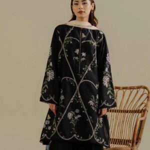 *Presenting Coco By ZaraShahjhan Brand Luxury Embroidered Article*  *Winter Collection 2025* Fabric *Premium 3-piece Dhanak Suit with Pashmina Wool Shawl