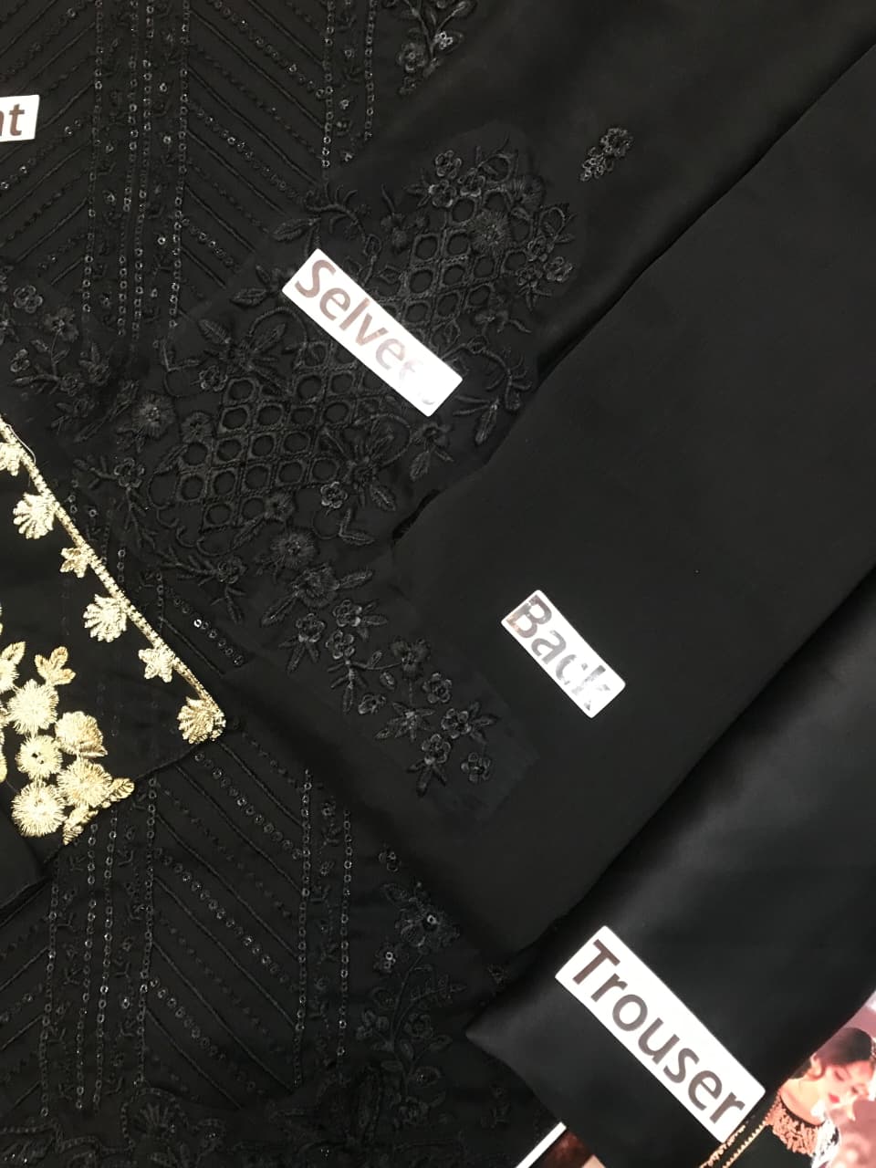 *PRESENTING AZURE BRAND PREMIUM Luxury Chiffon Wedding Collection*  Fabric Details *Complete Suit Based on Chiffon Fabric - Image 8