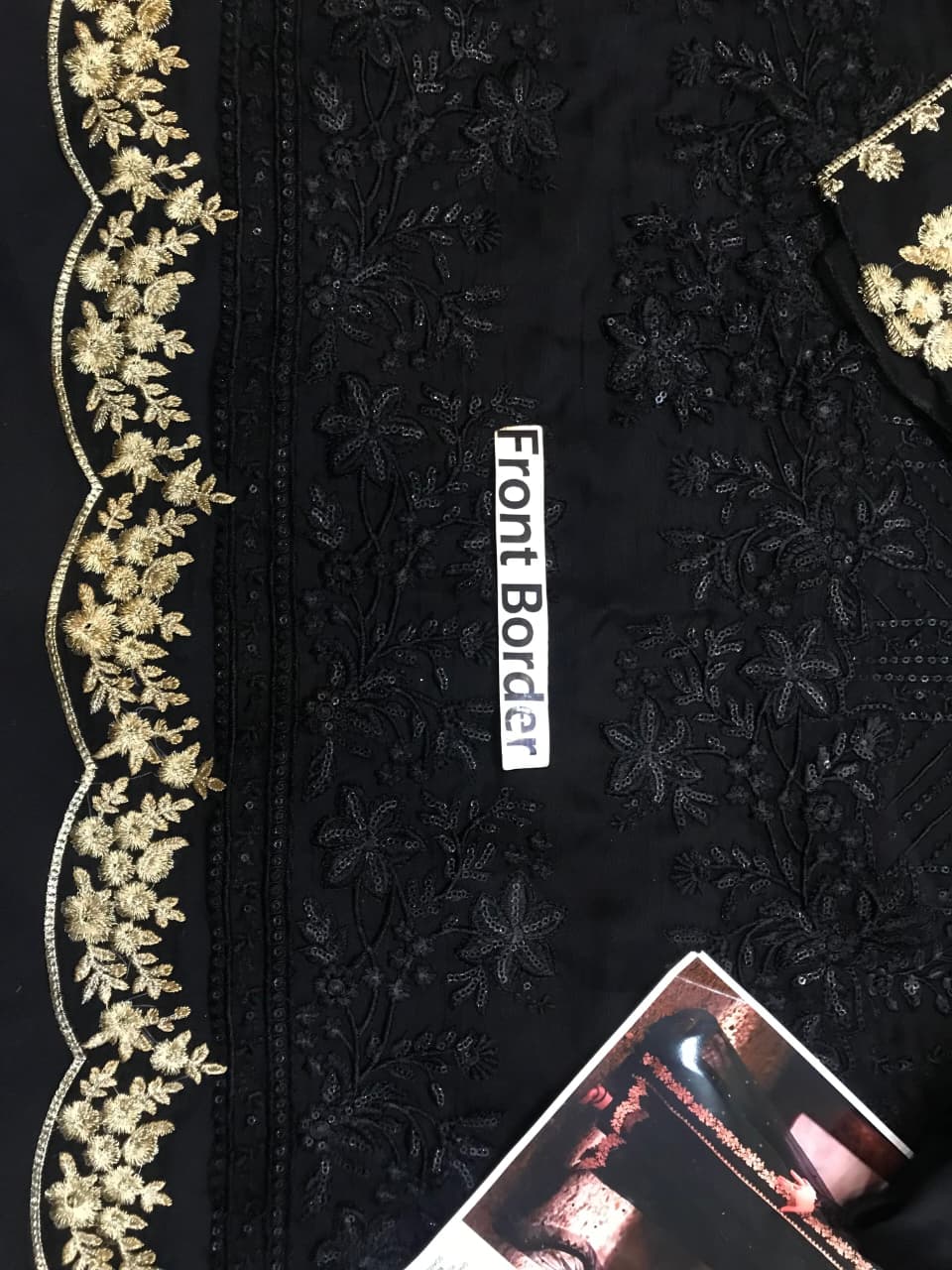 *PRESENTING AZURE BRAND PREMIUM Luxury Chiffon Wedding Collection*  Fabric Details *Complete Suit Based on Chiffon Fabric - Image 9