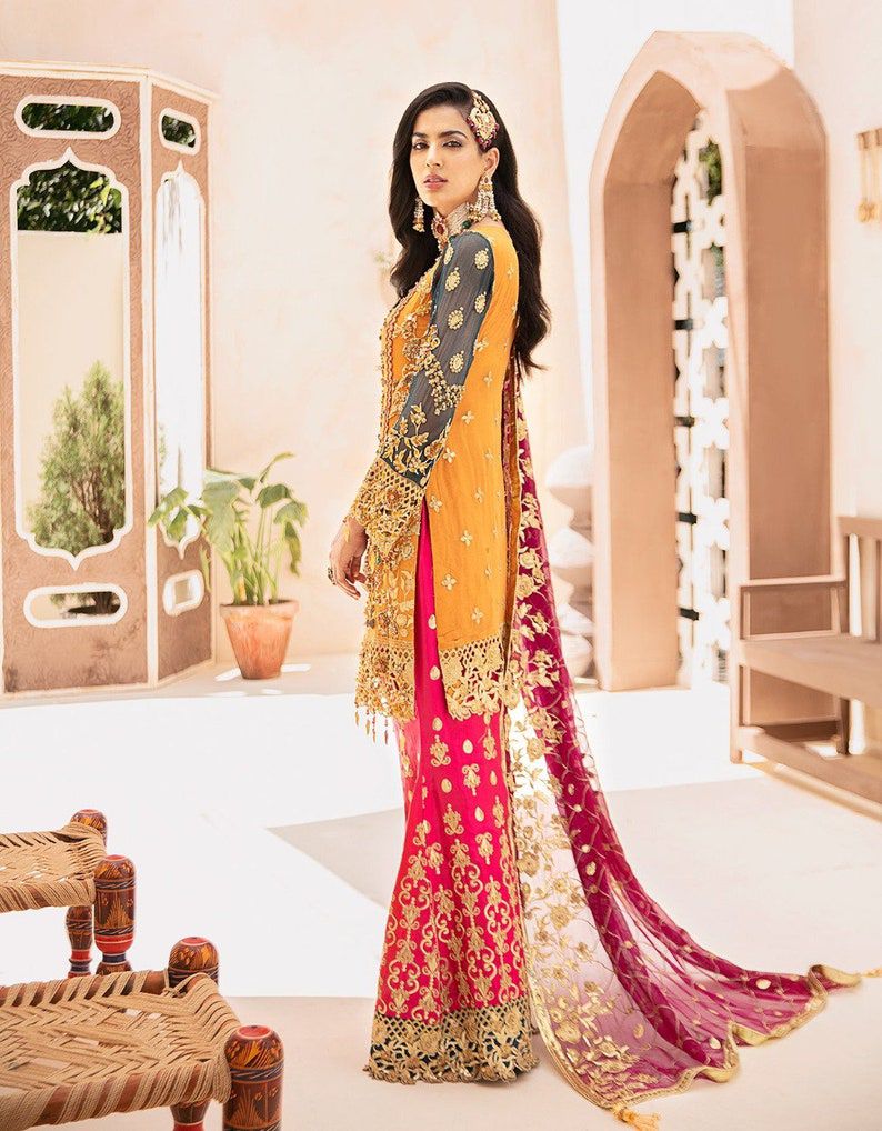 *EMAAN ADEEL – LUXURY EDITION* Premium Wedding Collection with elegant embroidery & handwork – perfect for festive & formal wear. - Image 2