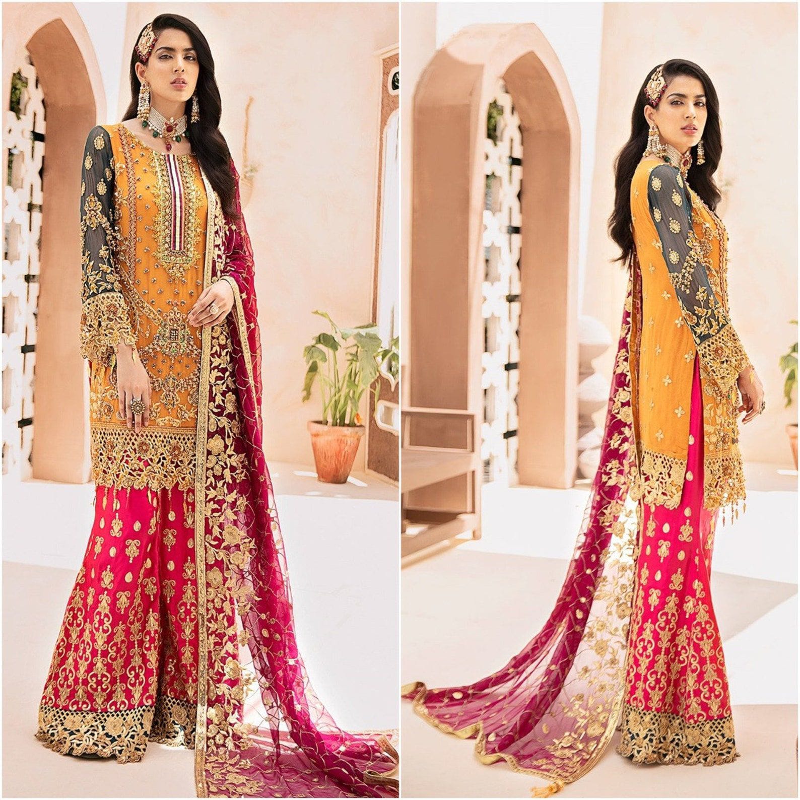 *EMAAN ADEEL – LUXURY EDITION* Premium Wedding Collection with elegant embroidery & handwork – perfect for festive & formal wear.