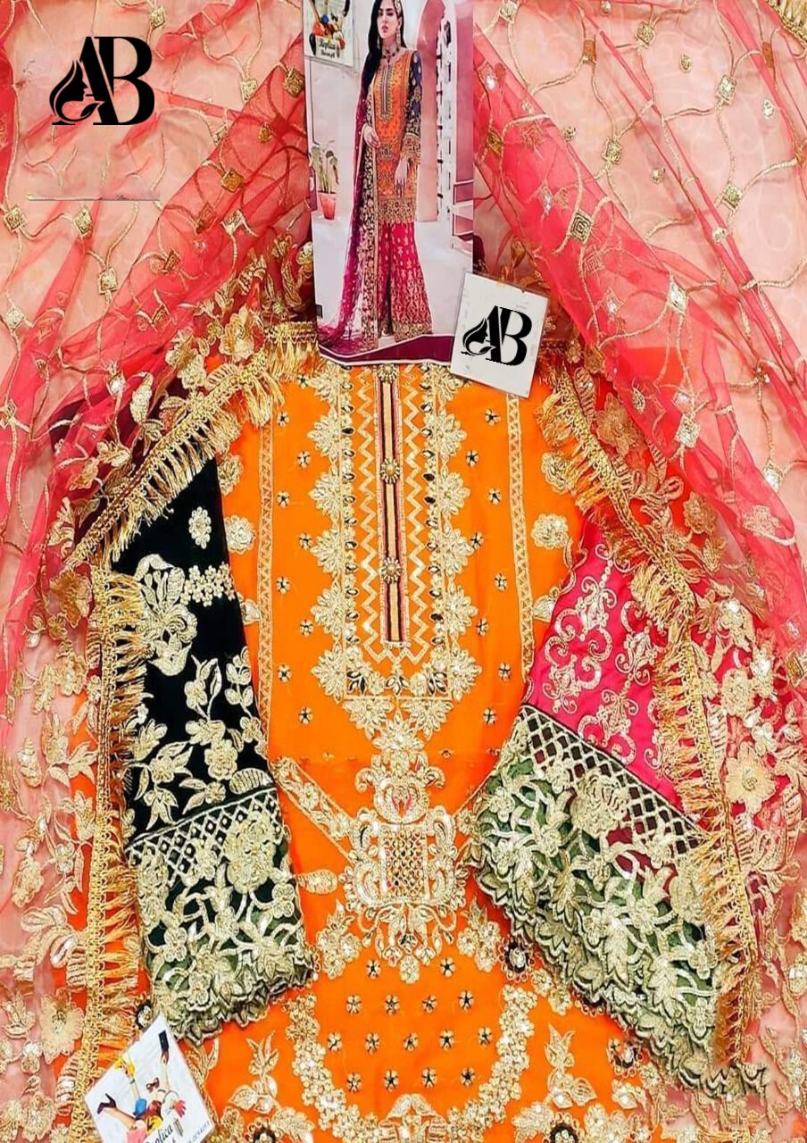 *EMAAN ADEEL – LUXURY EDITION* Premium Wedding Collection with elegant embroidery & handwork – perfect for festive & formal wear. - Image 5