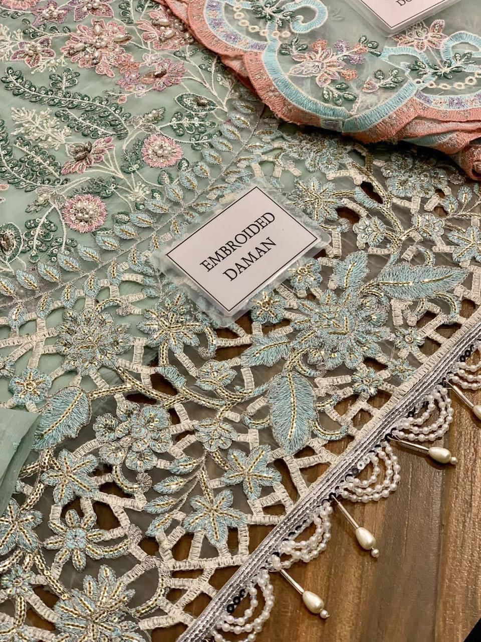 *PRESENTING MARIA.B. LUXURY PREMIUM EMBROIDERED HIT CODE ARTICLE - Image 10