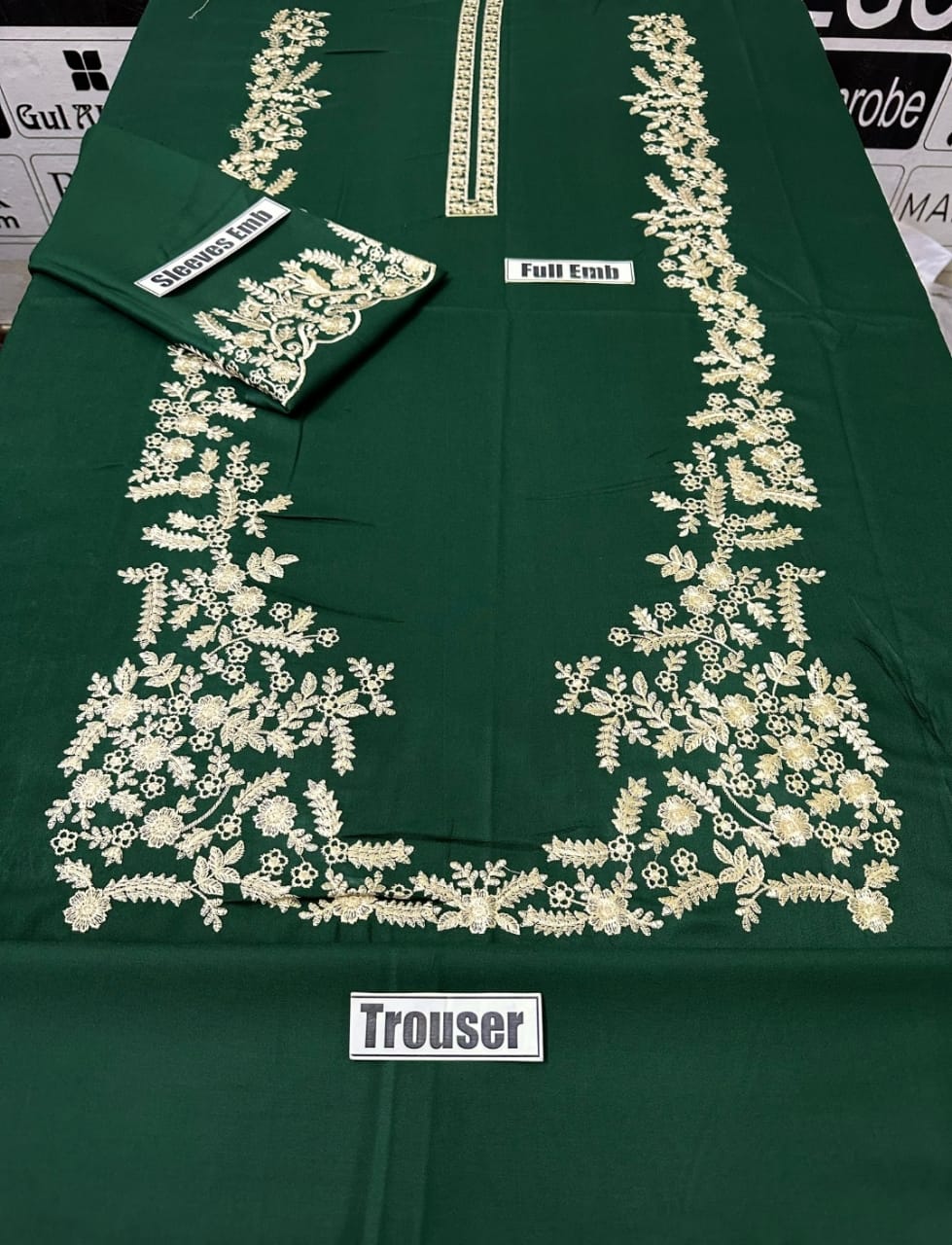 *Presenting MIX Brand Luxury 2pc Embriodered Collection - Image 7