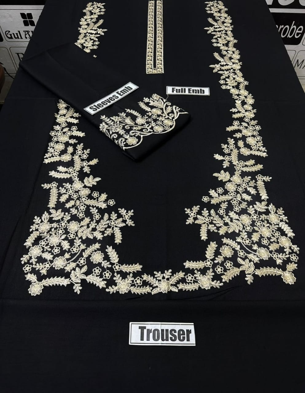 *Presenting MIX Brand Luxury 2pc Embriodered Collection - Image 9