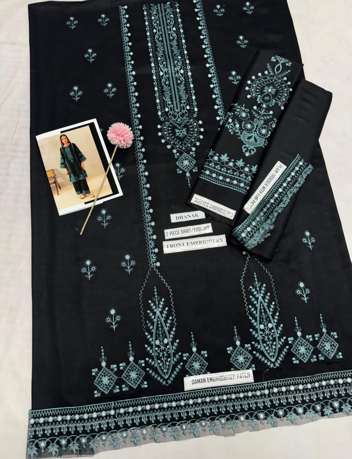 *Presenting Batiq Brand Luxury 2pc Embriodered Collection*  *Winter Collection 2025 - Image 5