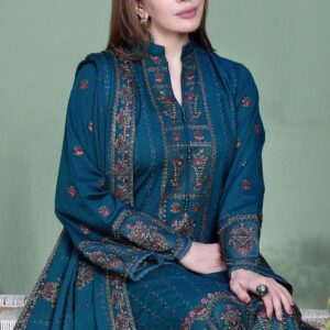 *_❄️WINTER COLLECTION ❄️_*NOOR-E-FAJAR* 3pc Casual Winter Collection