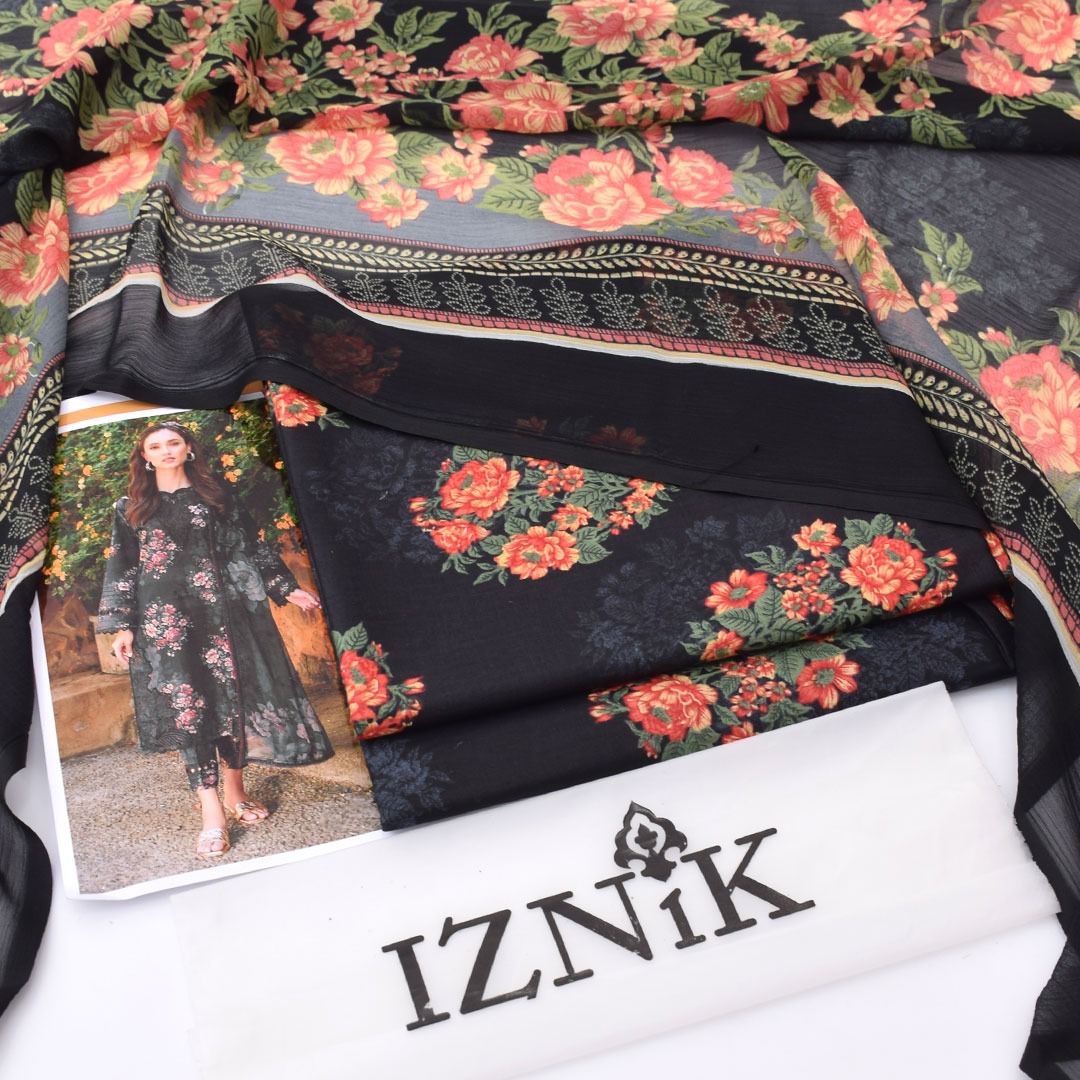 *PRESENTING IZNIK BRAND PRINTED COLLECTION VOL*  *Summer Collection 2025* FABRIC 3PC - Image 17