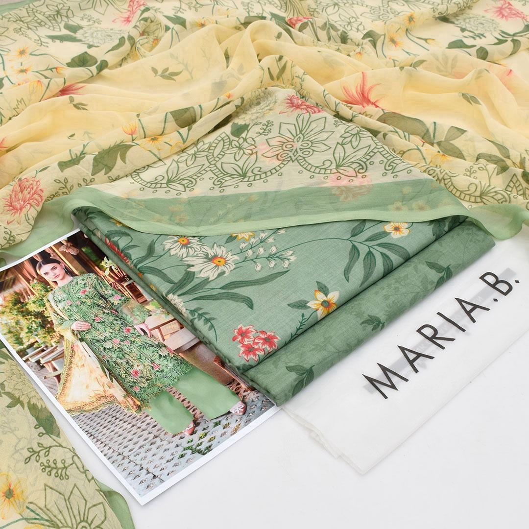 IZNIK BRAND PRINTED COLLECTION VOL*  *Summer Collection 2025* FABRIC 3PC - Image 2