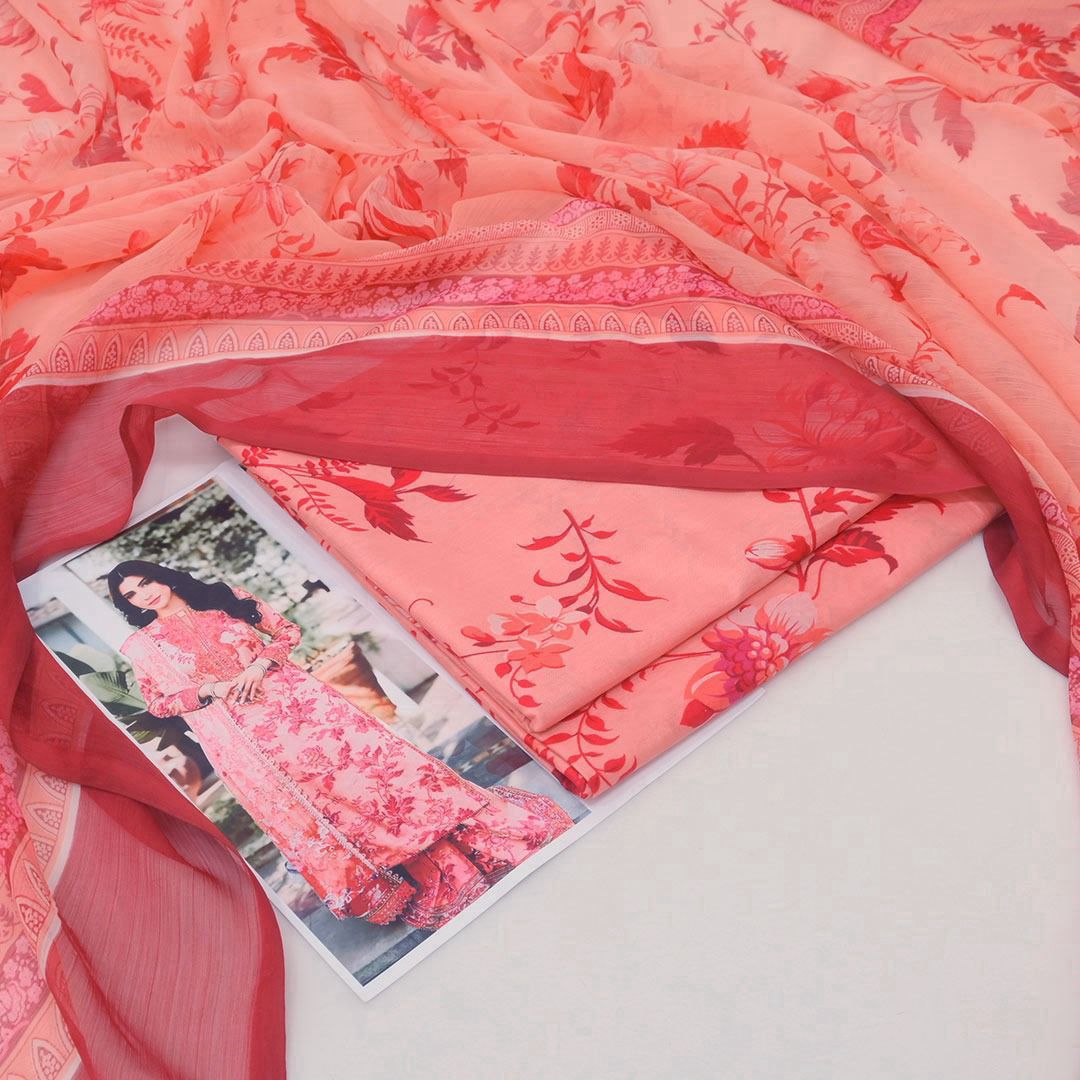 IZNIK BRAND PRINTED COLLECTION VOL*  *Summer Collection 2025* FABRIC 3PC - Image 3