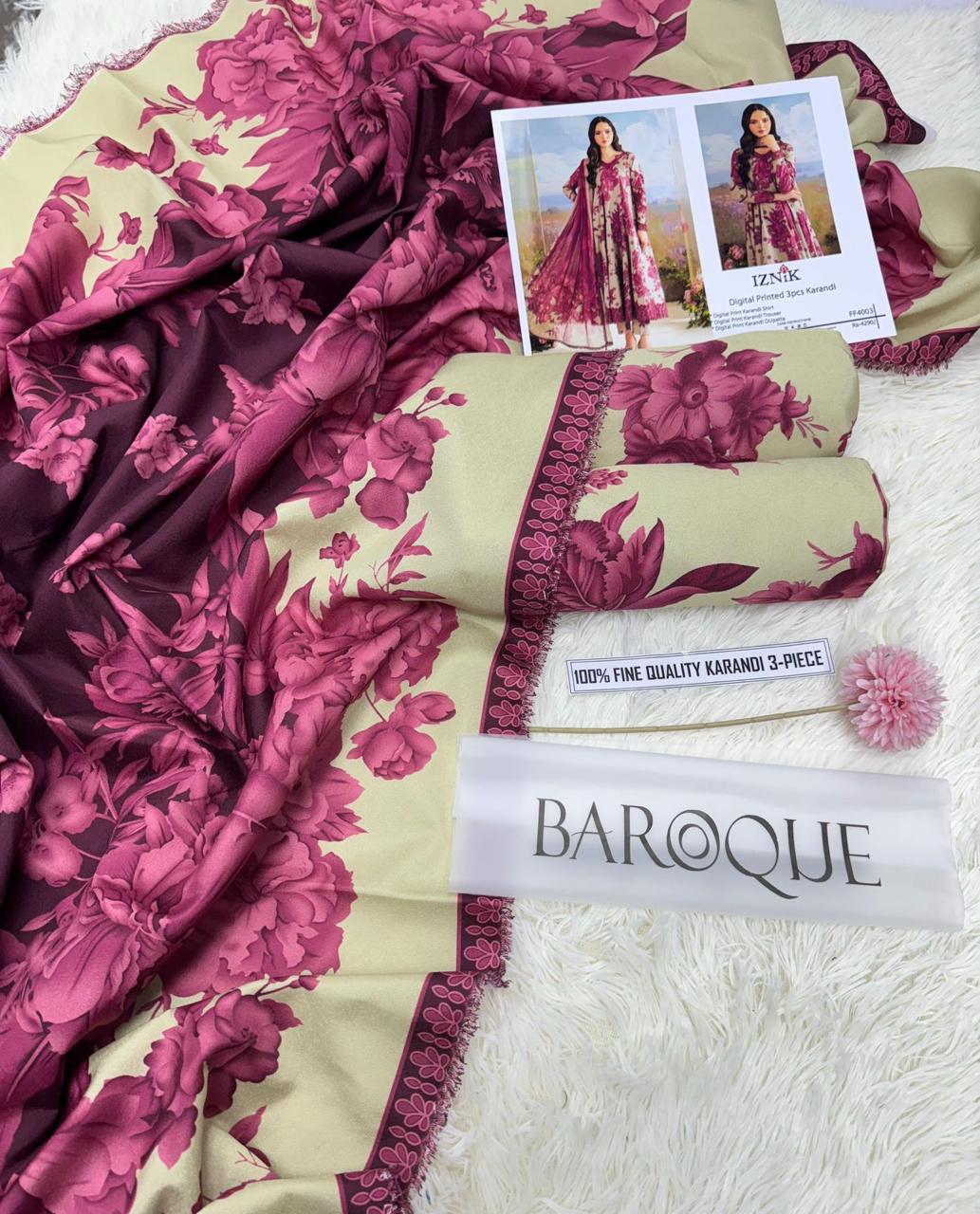 *PRESNETING BAROQUE BRAND LUXURY PRINTED KARANDI NEW VOL*  *Winter Collection 2025
