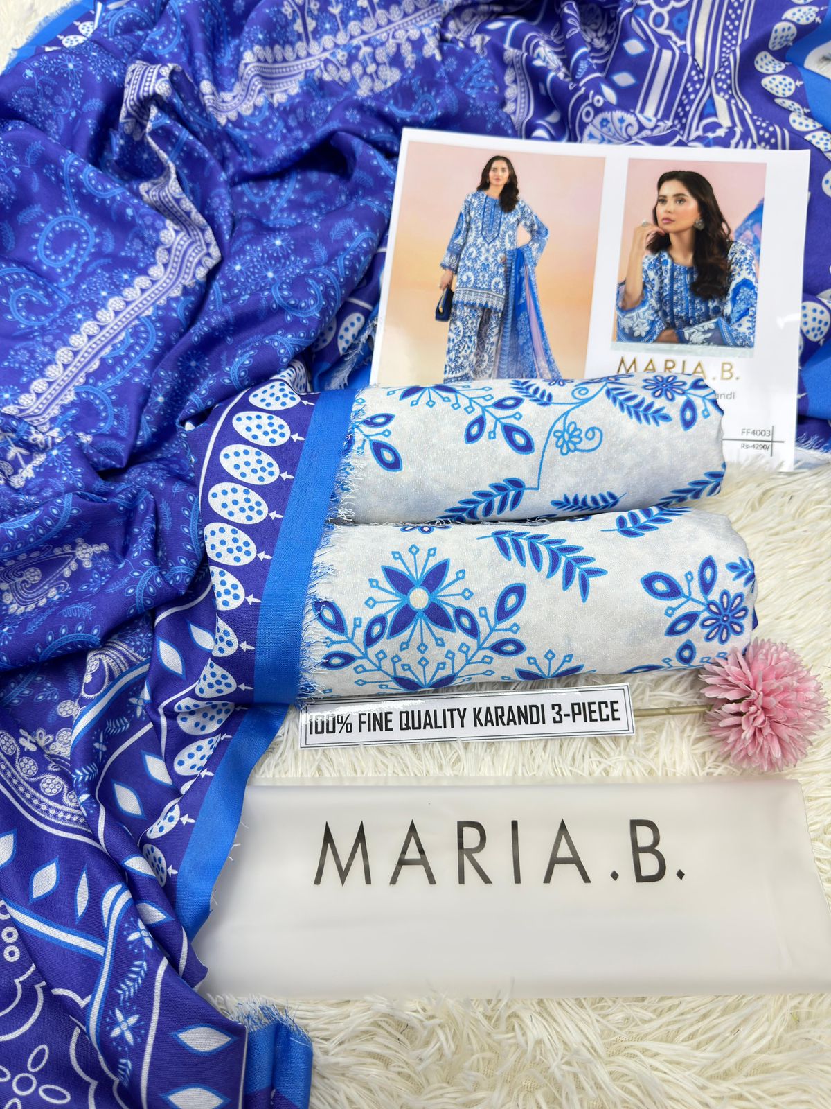 *PRESNETING BAROQUE BRAND LUXURY PRINTED KARANDI NEW VOL*  *Winter Collection 2025 - Image 6