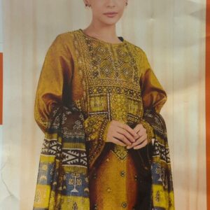 *_❄️WINTER COLLECTION ❄️_*           *ALHAMDULILAH* *SAPPHIRE* 3pc Casual Winter Collection