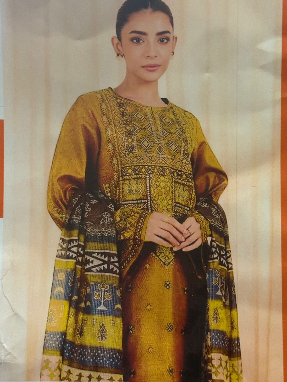 *_❄️WINTER COLLECTION ❄️_*           *ALHAMDULILAH* *SAPPHIRE* 3pc Casual Winter Collection