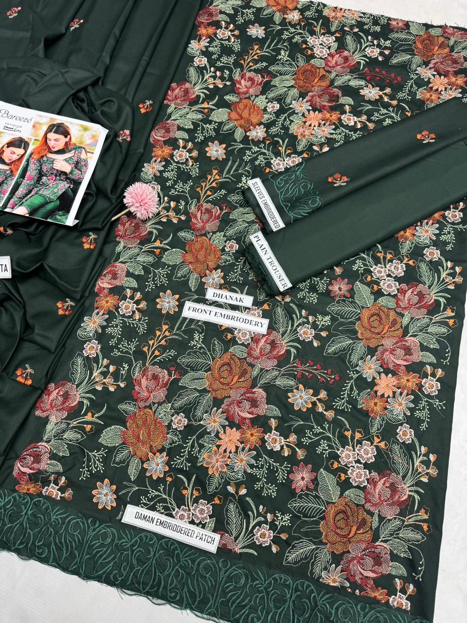 *Presenting Bareeze Brand Luxury Embroidered Article - Image 5