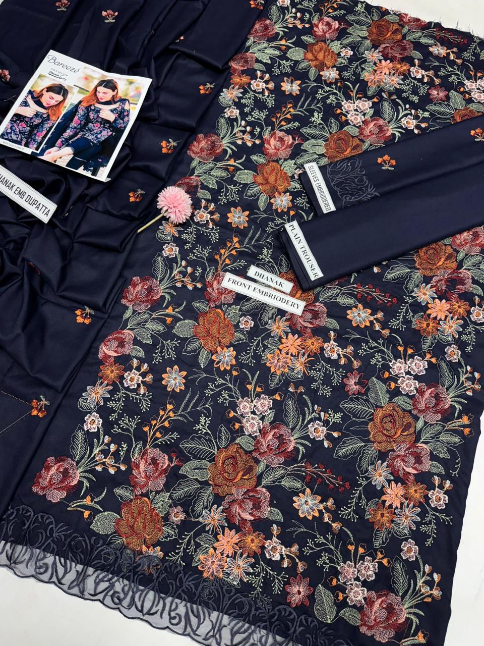 *Presenting Bareeze Brand Luxury Embroidered Article - Image 7