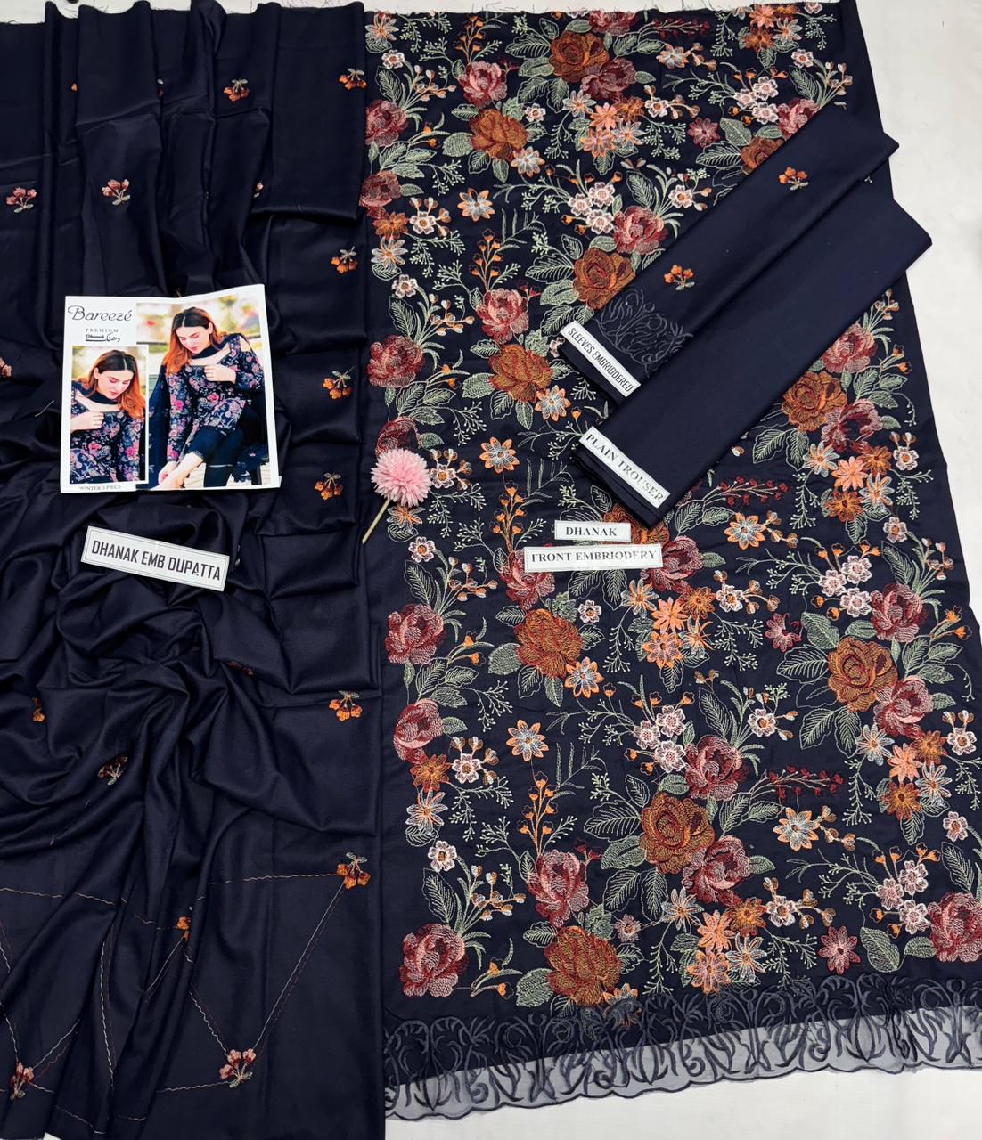 *Presenting Bareeze Brand Luxury Embroidered Article - Image 9