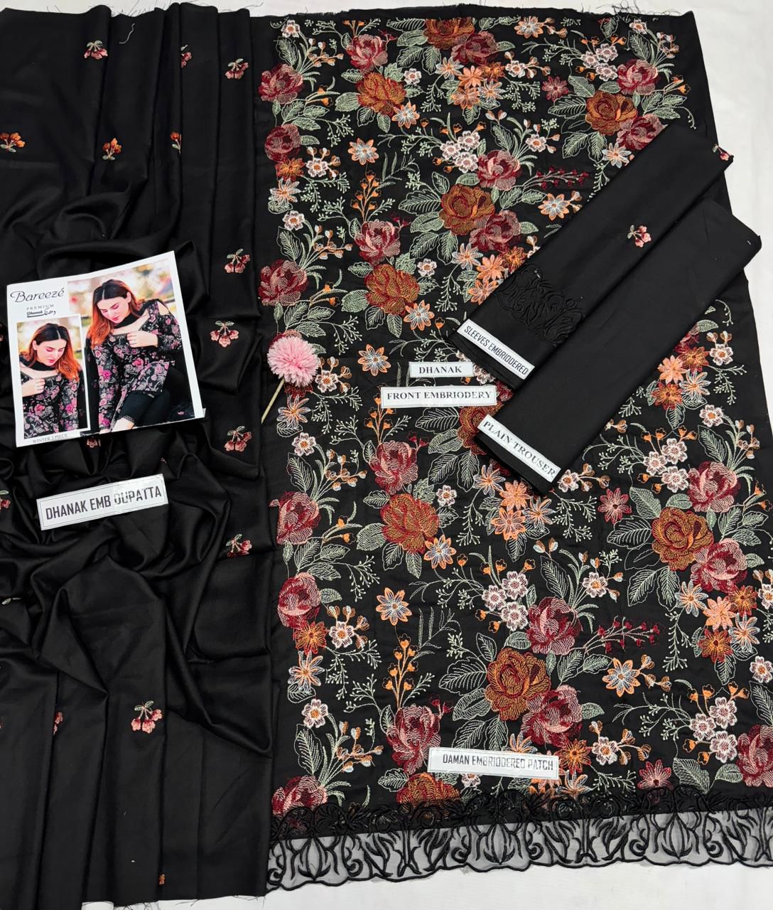 *Presenting Bareeze Brand Luxury Embroidered Article - Image 8