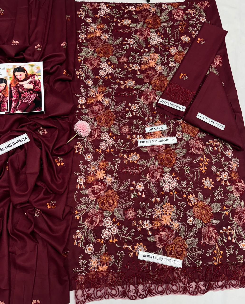 *Presenting Bareeze Brand Luxury Embroidered Article - Image 12