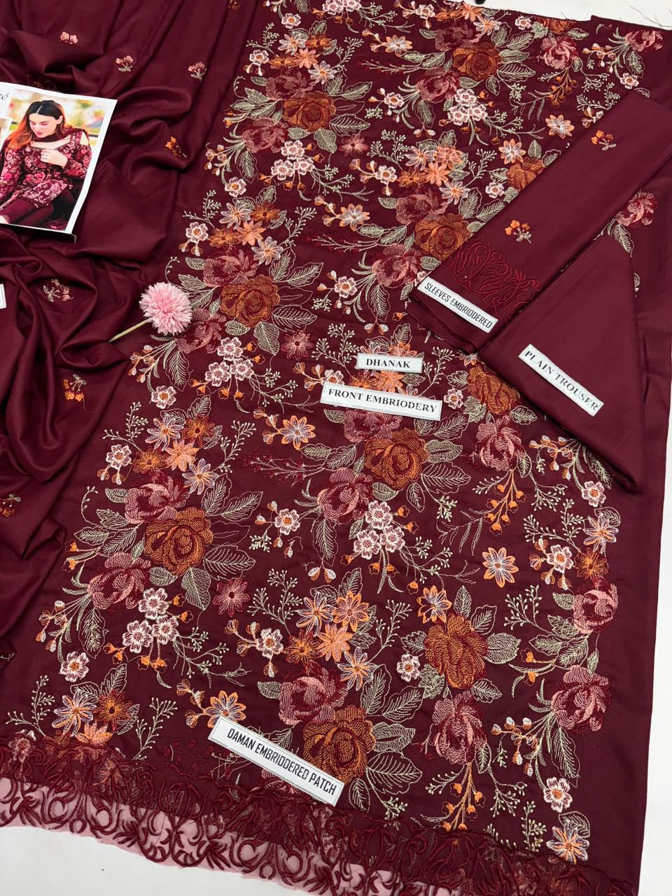 *Presenting Bareeze Brand Luxury Embroidered Article - Image 13