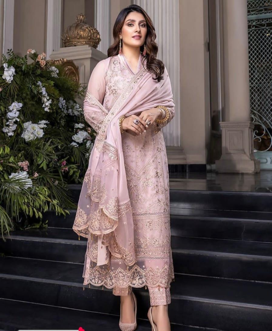 *PRESENTING AZURE BRAND LUXURY CHIFFON EMBROIDERED - Image 2