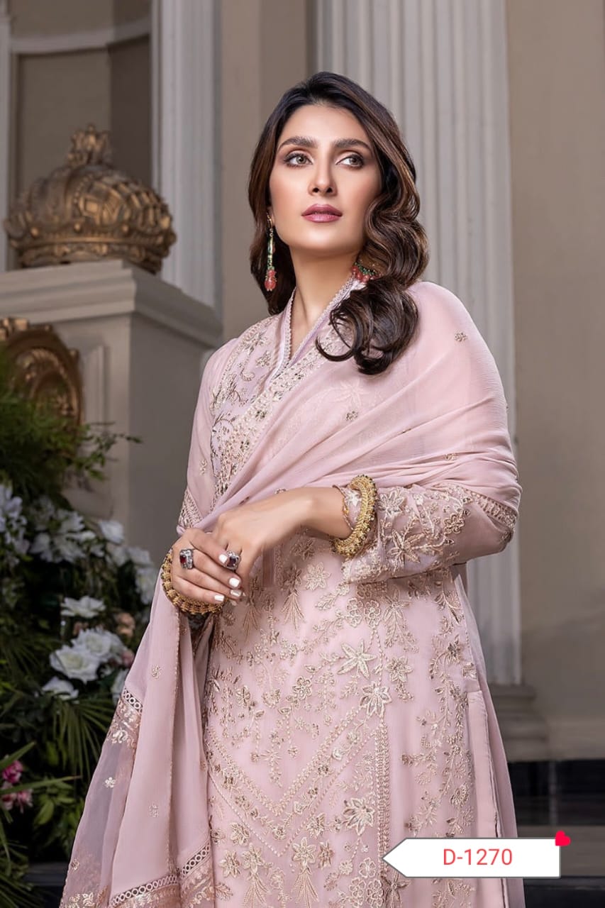 *PRESENTING AZURE BRAND LUXURY CHIFFON EMBROIDERED - Image 3