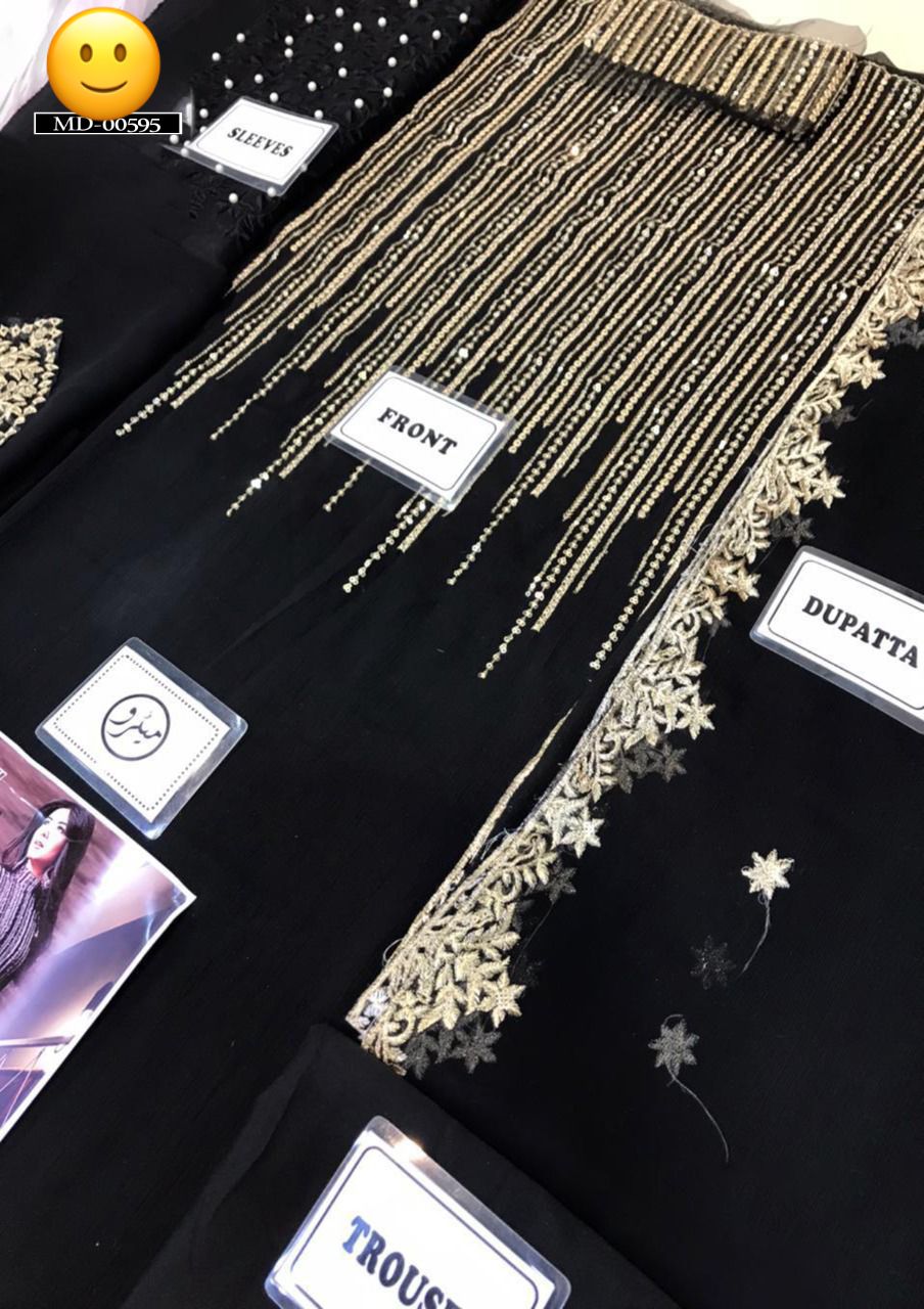 *Indian chiffon maxi*  available in 4 beautiful colors - Image 8