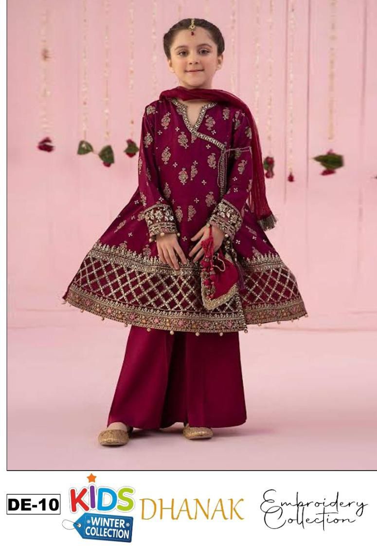 *Presenting Kids Maria.B. Luxury 2pc Embriodered Collection*  *Winter Collection 2025*