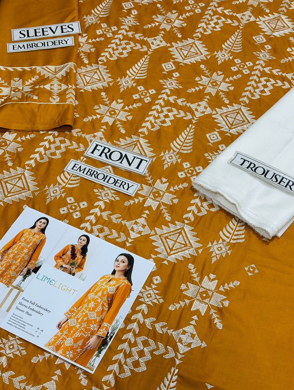 *Presenting Limelight Brand Luxury 2pc Embriodered Collection*  *Winter Collection 2025 - Image 6