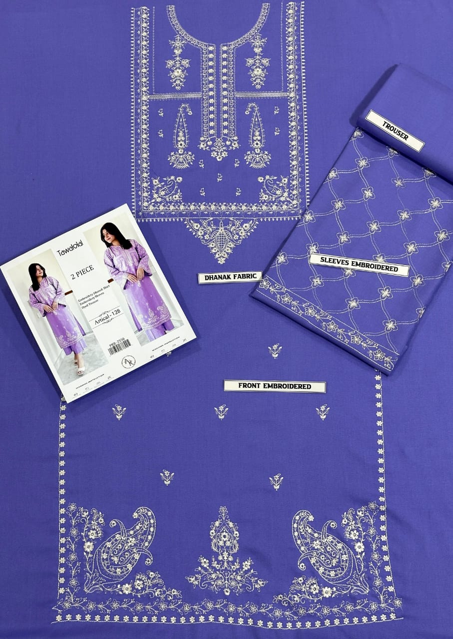 *Presenting Urge Brand Luxury 2pc Embriodered Collection - Image 9