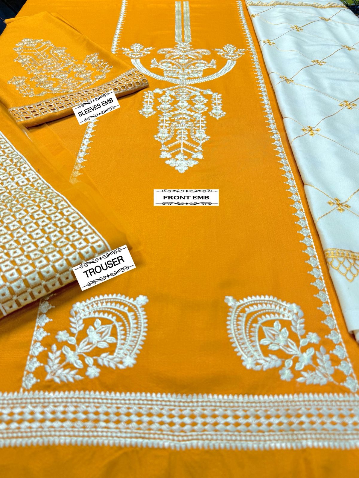 *_❄️WINTER COLLECTION ❄️_*           *ALHAMDULILAH* *ZARA TIKTOK* 3pc Casual Winter Collection - Image 4