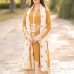 *_❄️WINTER COLLECTION ❄️_*           *ALHAMDULILAH* *ZARA TIKTOK* 3pc Casual Winter Collection