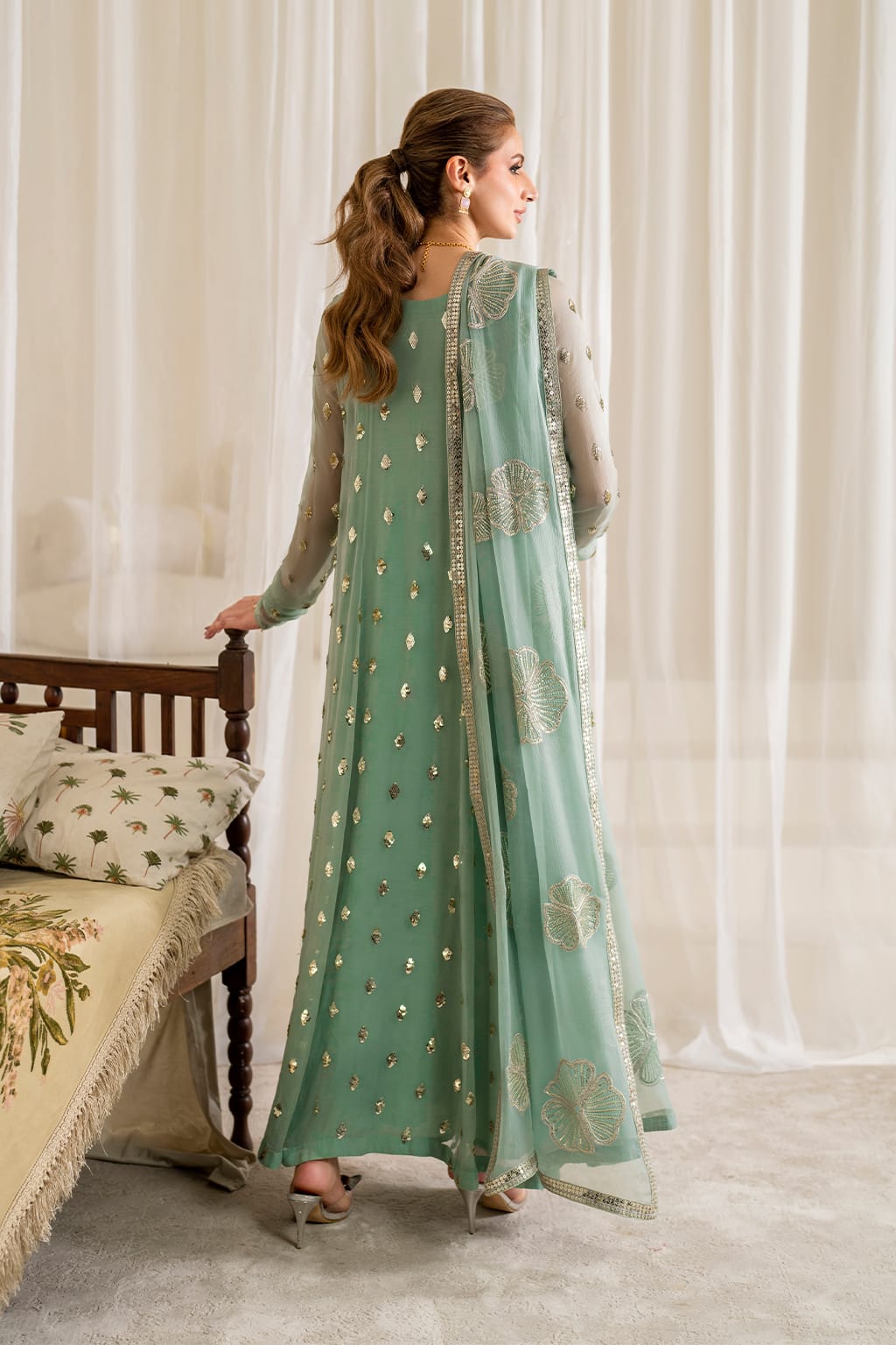 *IZNIK – Premium Chiffon Collection 2025*  Fabric Details: - Image 5