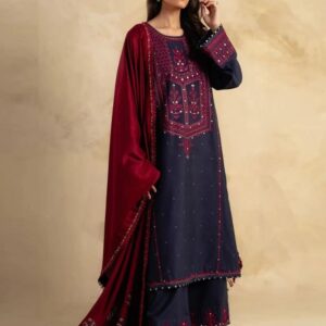 *Presenting ZaraShahjhan Brand Luxury Embroidered Article*  *Winter Collection