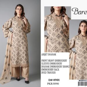 *RESENTING BAREEZE PREMIUM HEAVY EMBROIDERED DHANAK VOL*